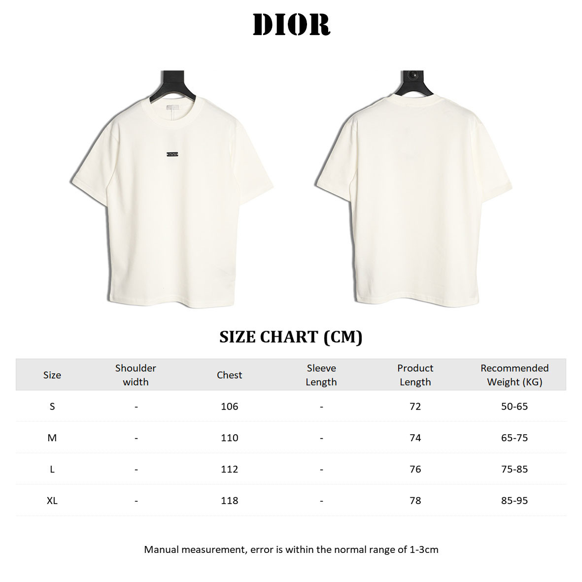 Dior Short-sleeved T-shirt