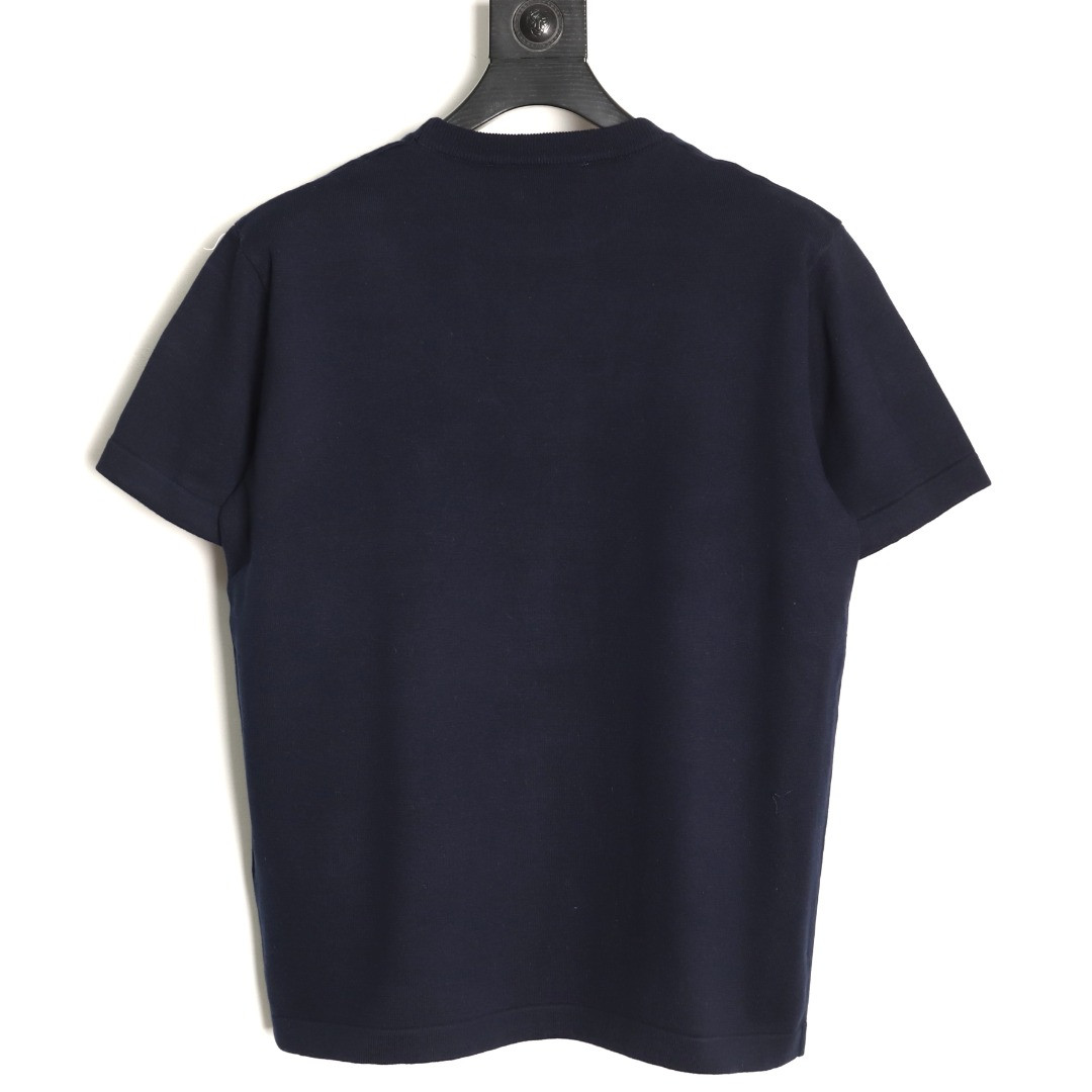 Louis Vuitton Knitting Short-sleeved T-shirt