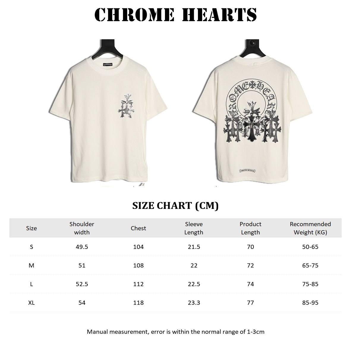 Chrome Hearts Short-sleeved T-shirt