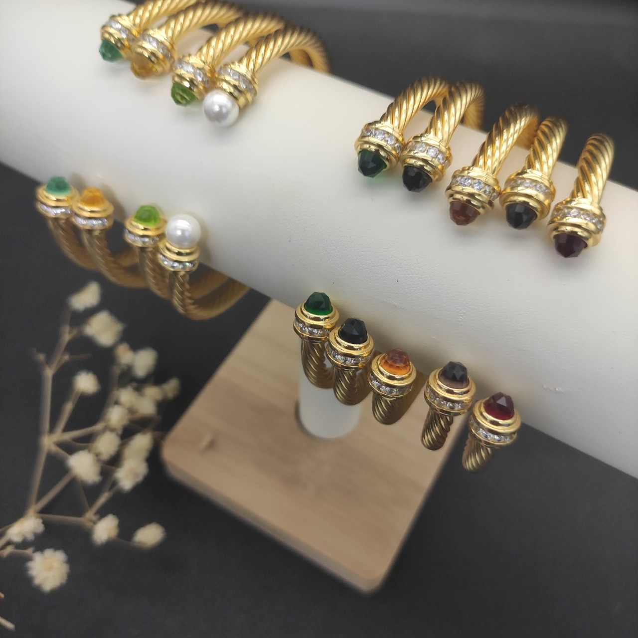 David Yurman 5mm Wrap Bracelet(wrist circumference 15-20cm)