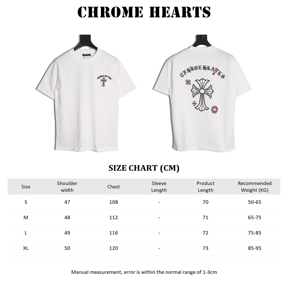 Chrome hearts Short-sleeved T-shirt