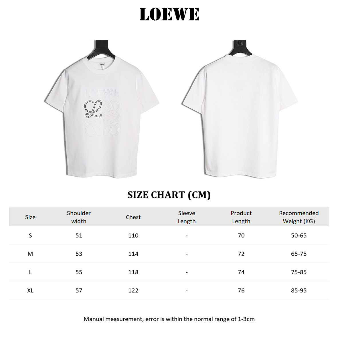Loewe 26ss Short-sleeved T-shirt