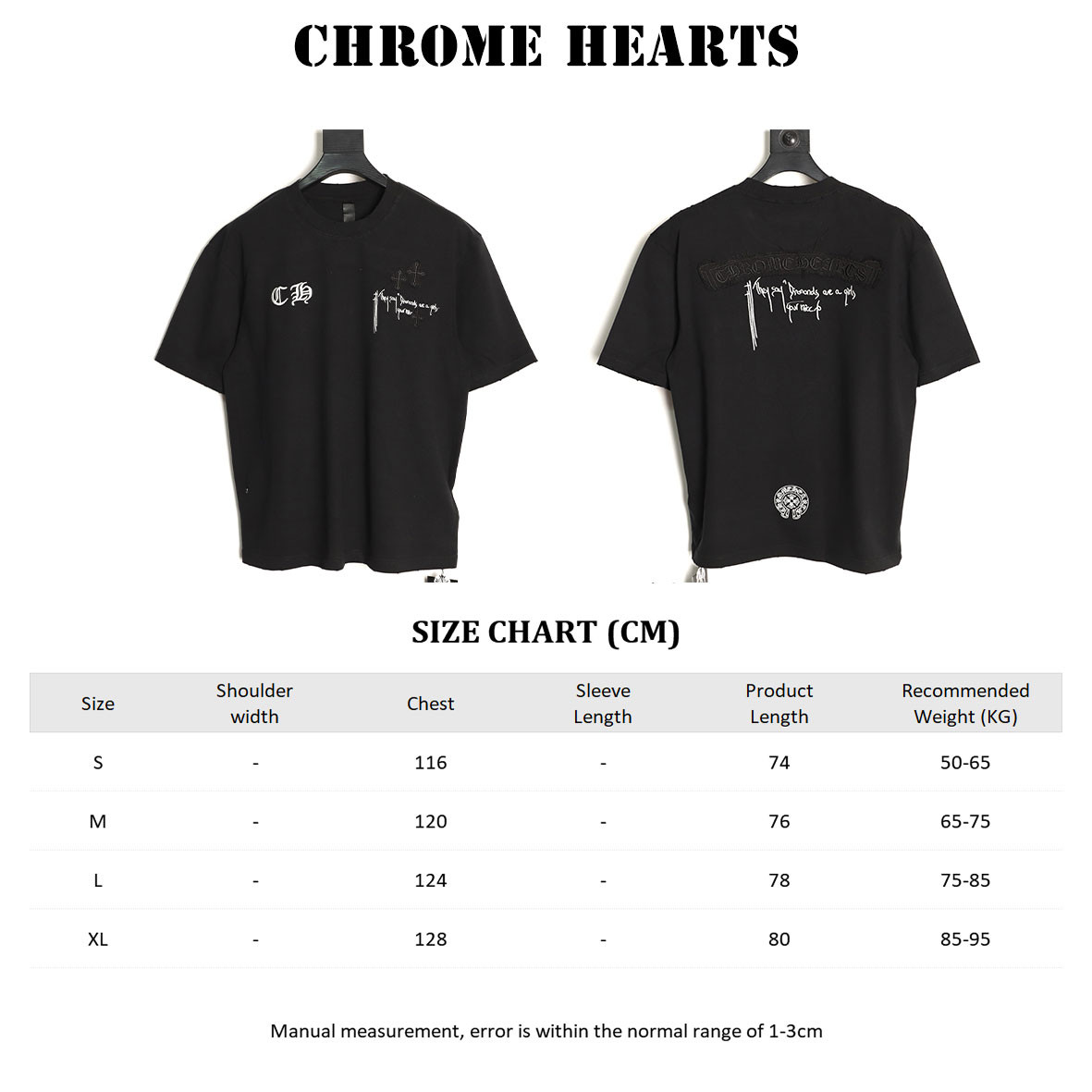 Chrome Hearts Short-sleeved T-shirt
