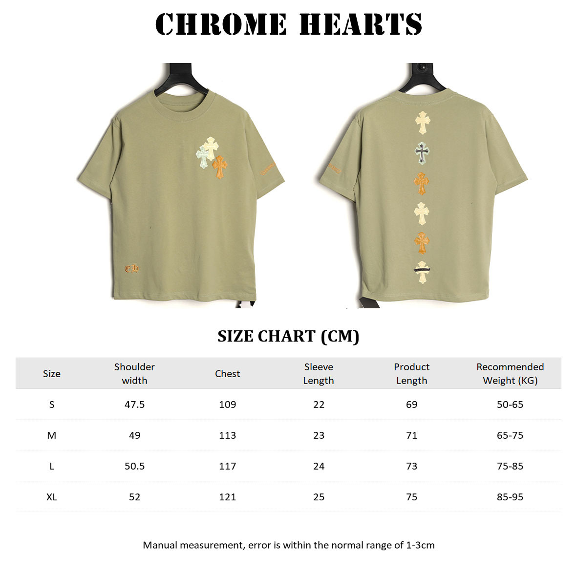 Chrome Hearts Short-sleeved T-shirt
