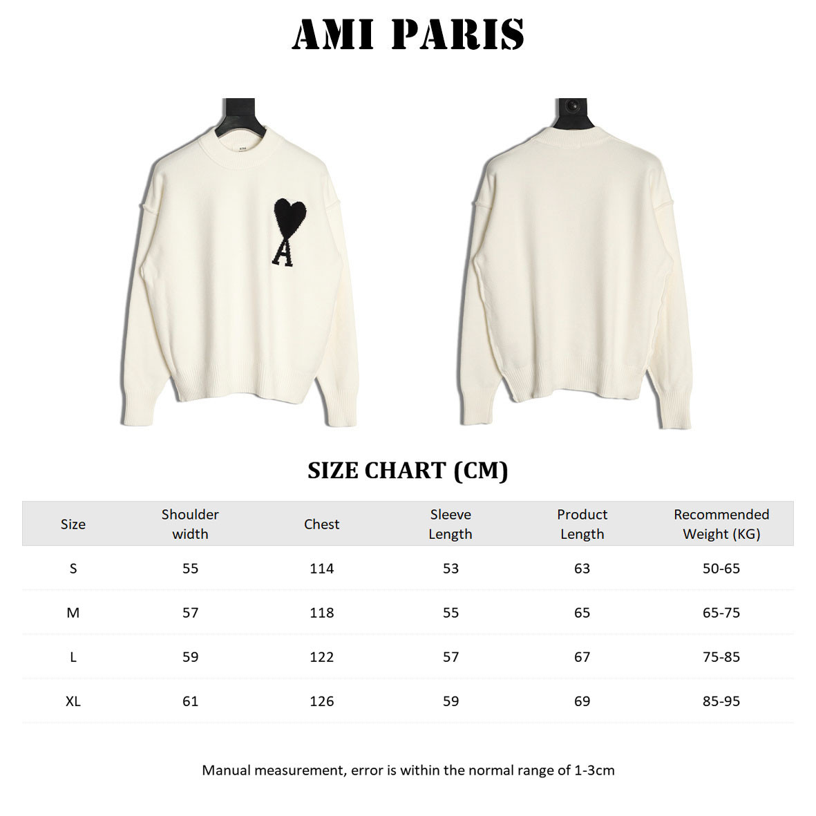 AMI PARIS Knitting Sweaters