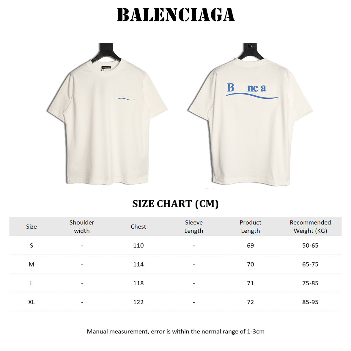 Balenciaga 26ss Short-sleeved T-shirt