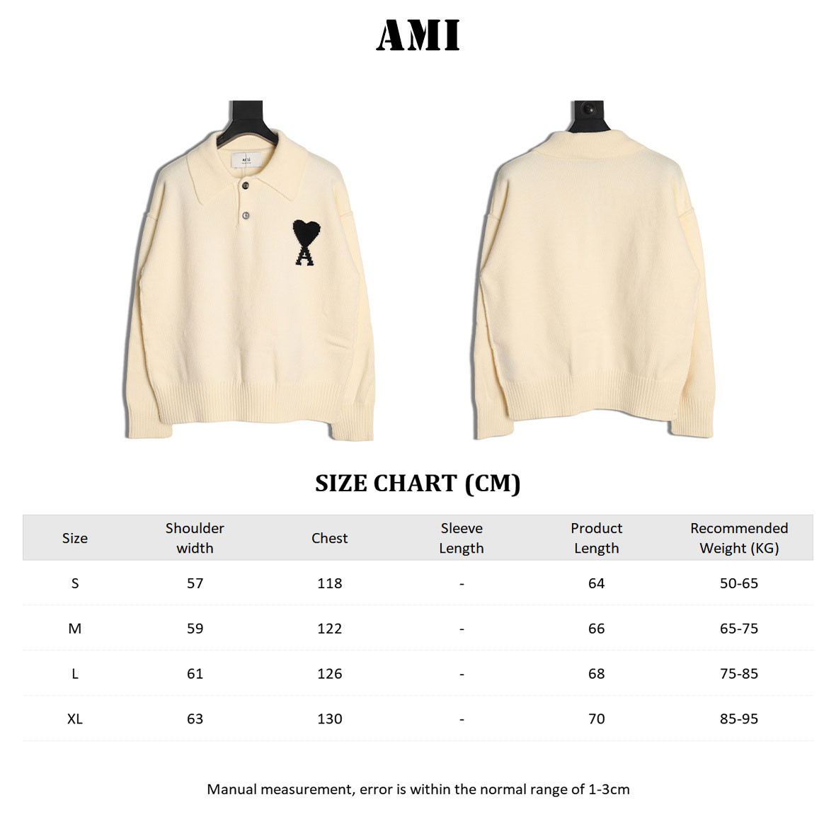 Ami Paris Knitting Sweaters