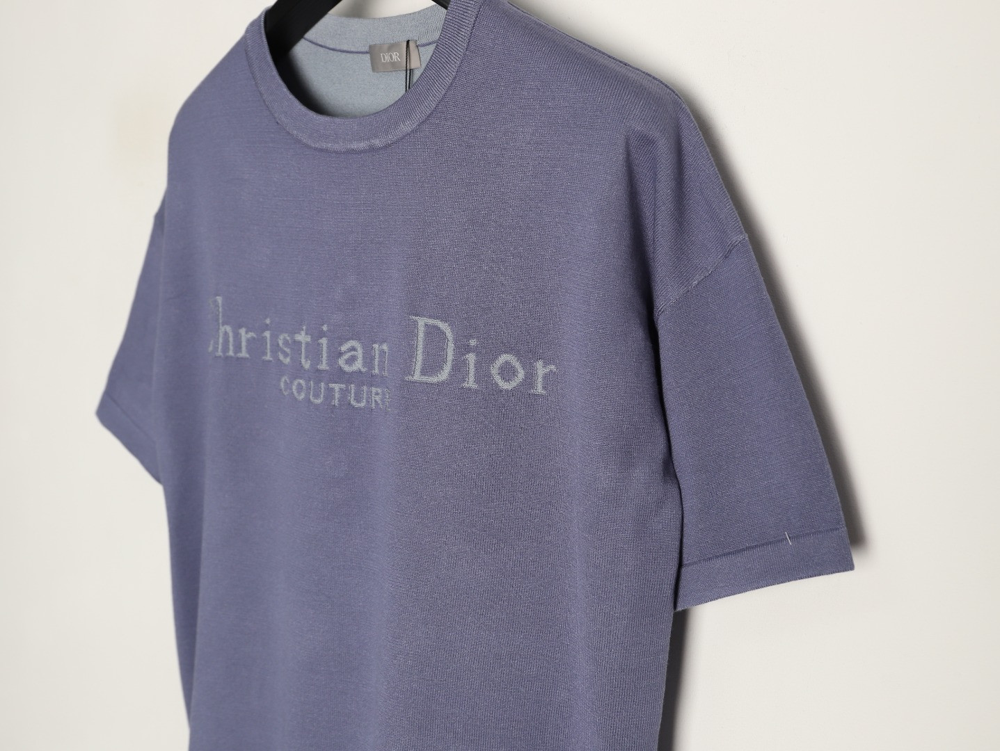 Dior Knitting Short-sleeved T-shirt