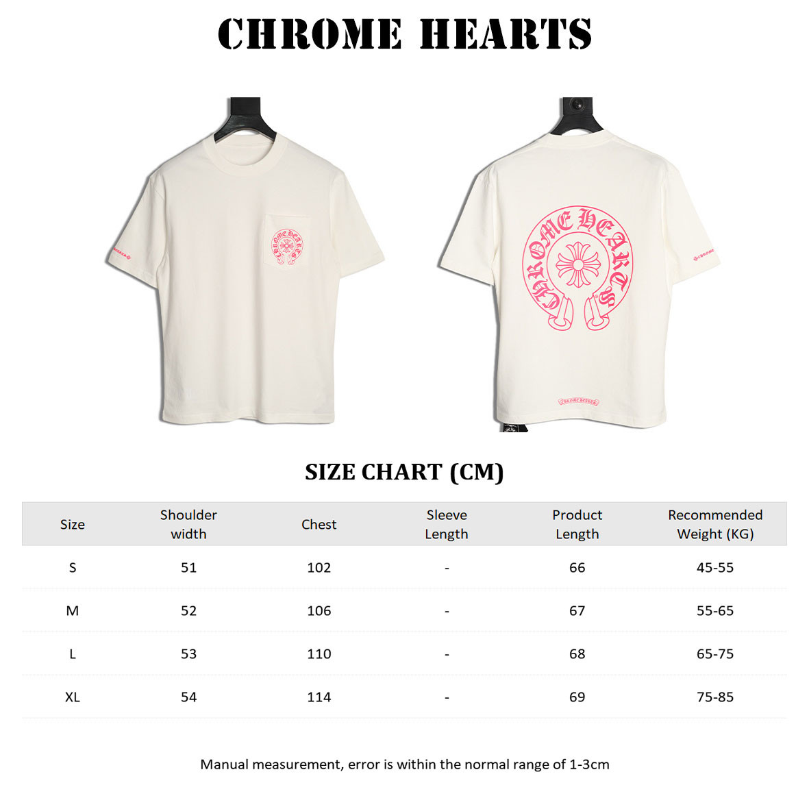 Chrome Hearts Short-sleeved T-shirt