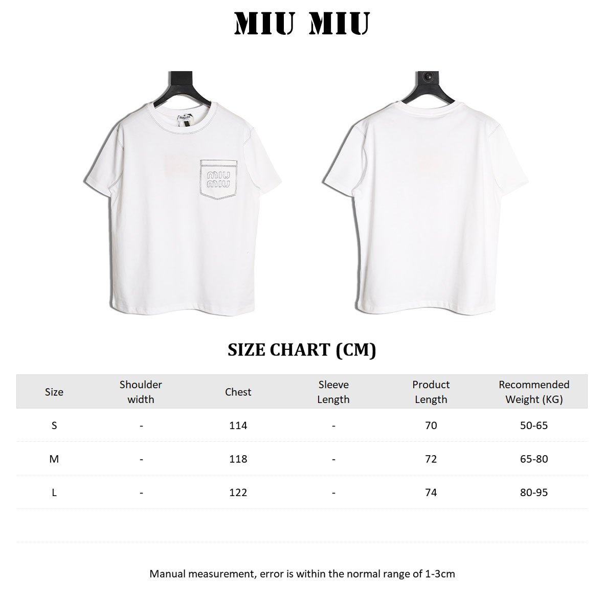 Miu Miu Short-sleeved T-shirt