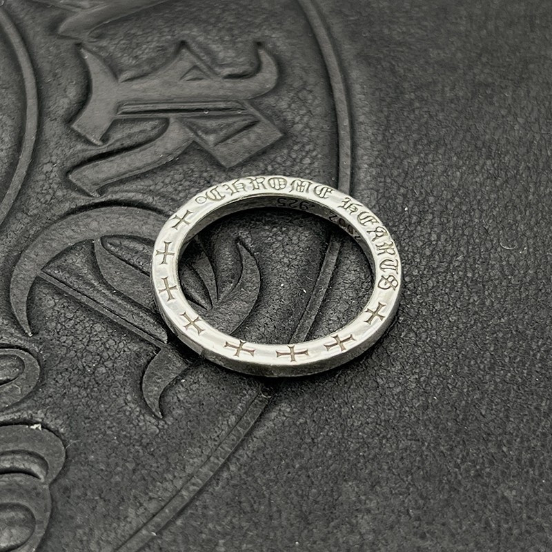 Ch*0me He**ts 3mm Smooth Ring