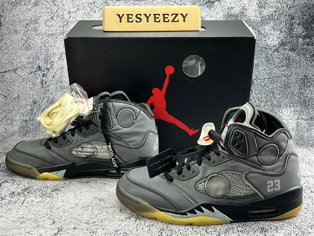 UA AIR JORDAN 5 RETRO SP "OFF-WHITE"