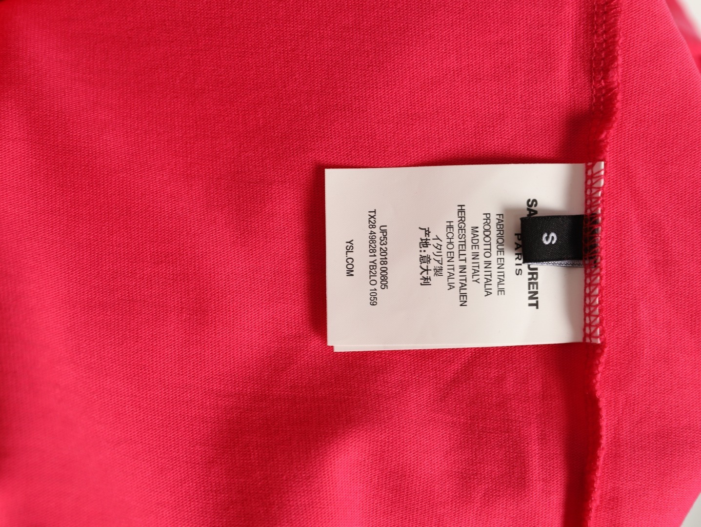 Saint laurent YSL Short-sleeved T-shirt