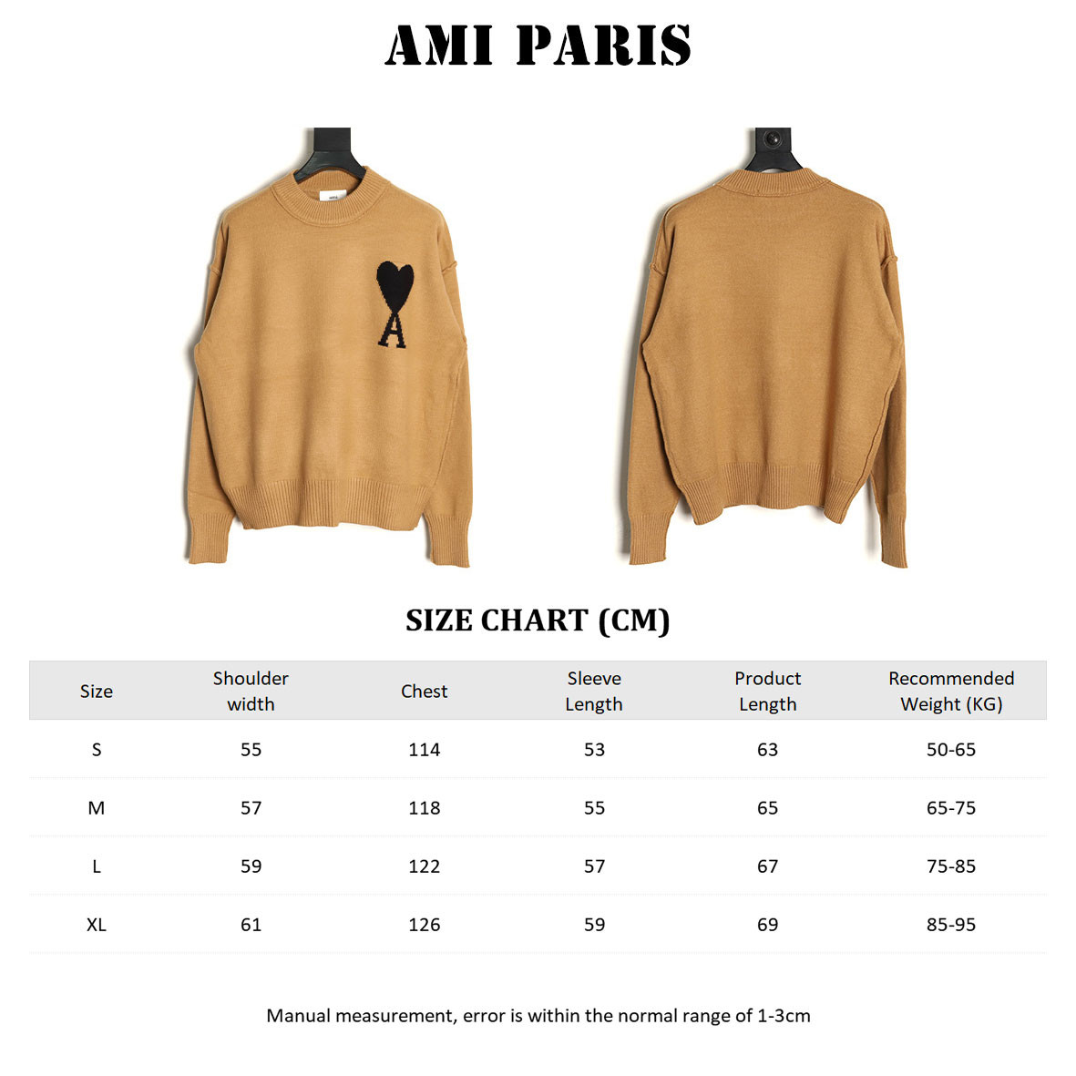 AMI PARIS Knitting Sweaters