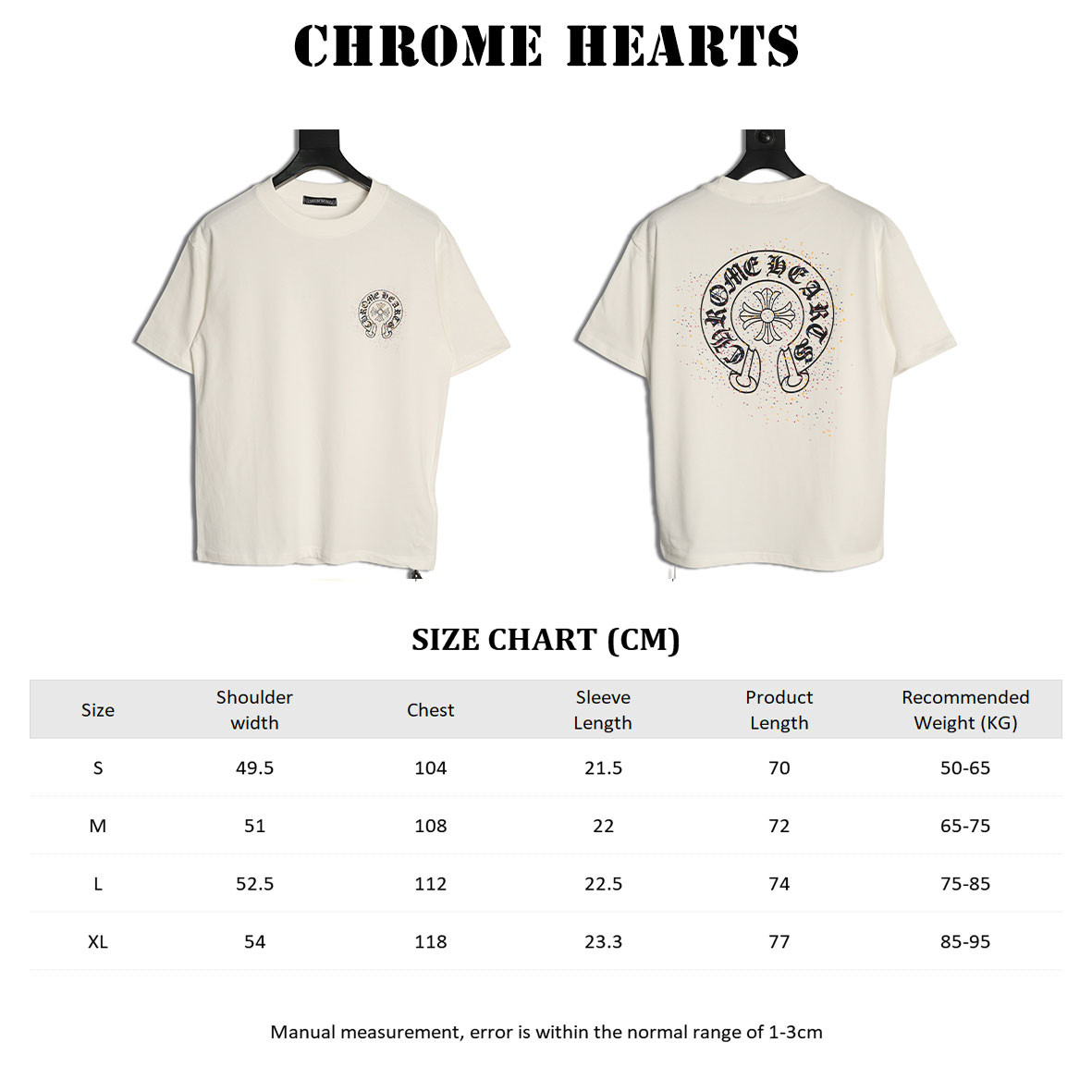 Chrome Hearts Short-sleeved T-shirt