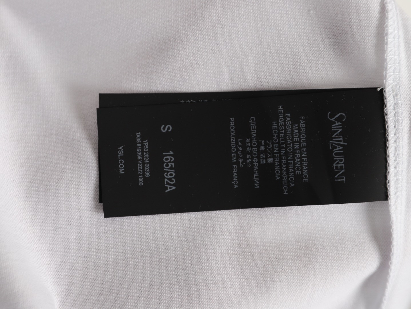 SAINT LAURENT YSL Short-sleeved T-shirt
