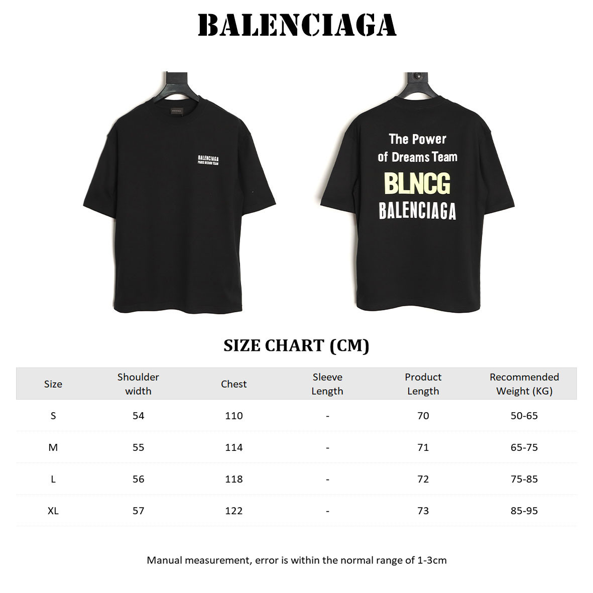 Balenciaga Short-sleeved T-shirt