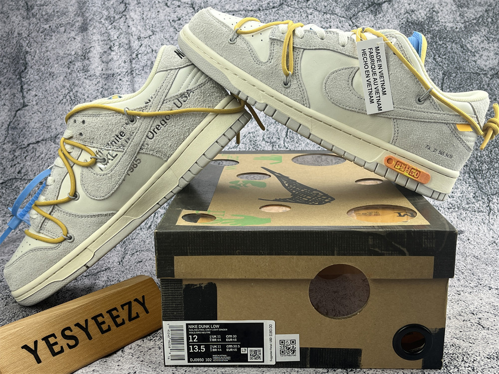 UA NIKE OFF-WHITE X DUNK LOW 