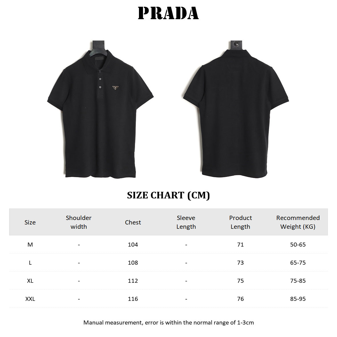 Prada 26SS Short-sleeved Polo shirt
