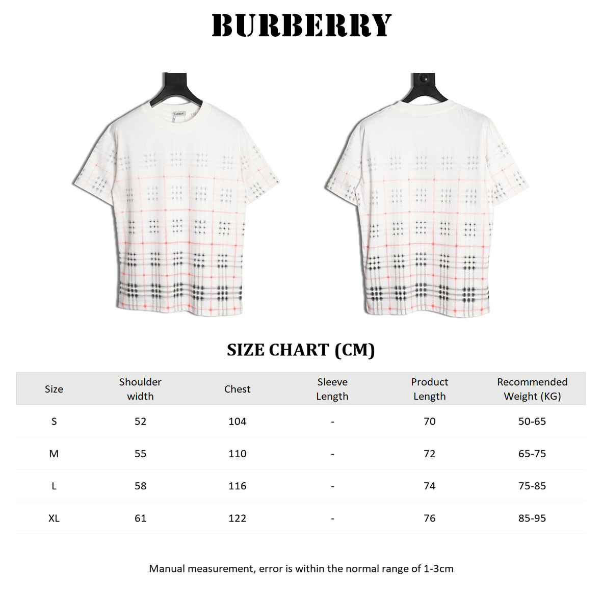 Burberry 26ss Short-sleeved T-shirt