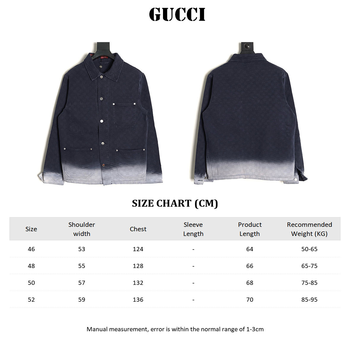 Gvc*1 Denim Jacket Suit