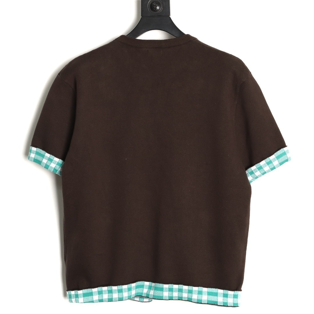 LOEWE Knitting Short-sleeved T-shirt