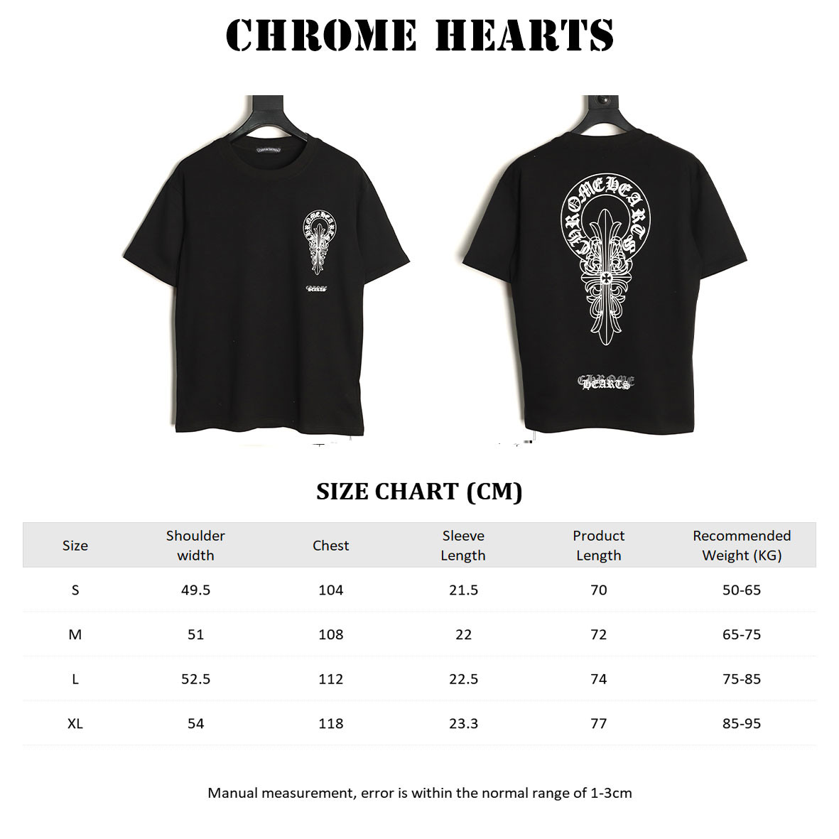 Chrome Hearts Short-sleeved T-shirt