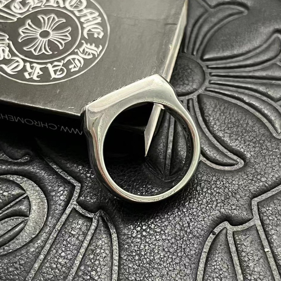 Ch*0me He**ts Cross Ring