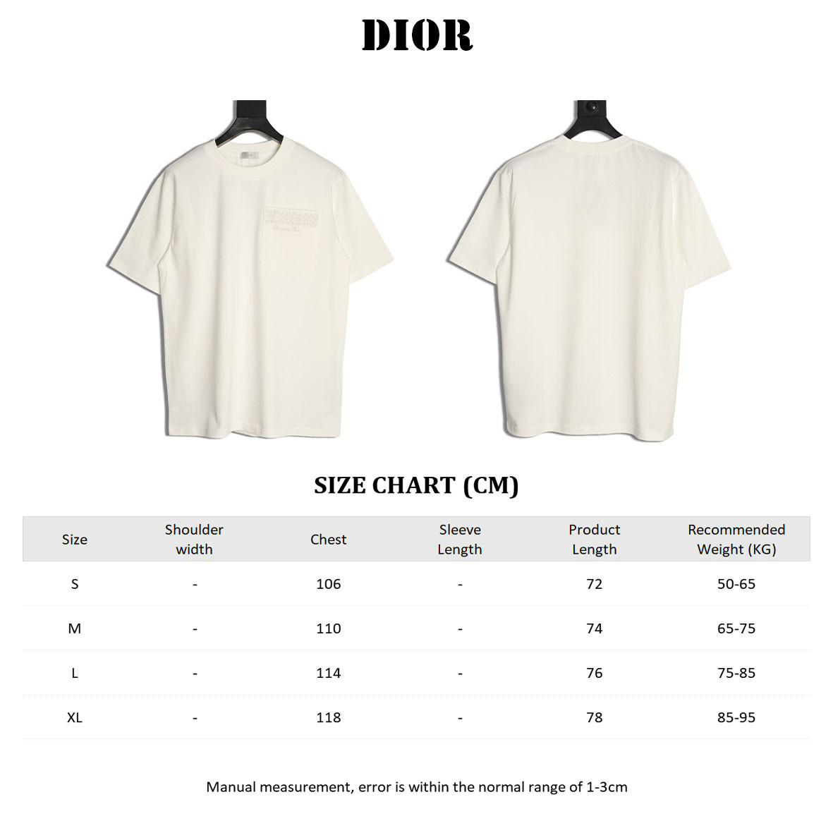 Dior Short-sleeved T-shirt