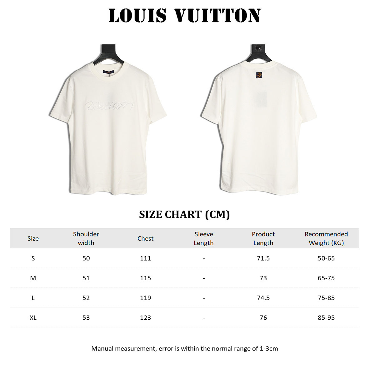 Louis Vuitton LV Short-sleeved T-shirt