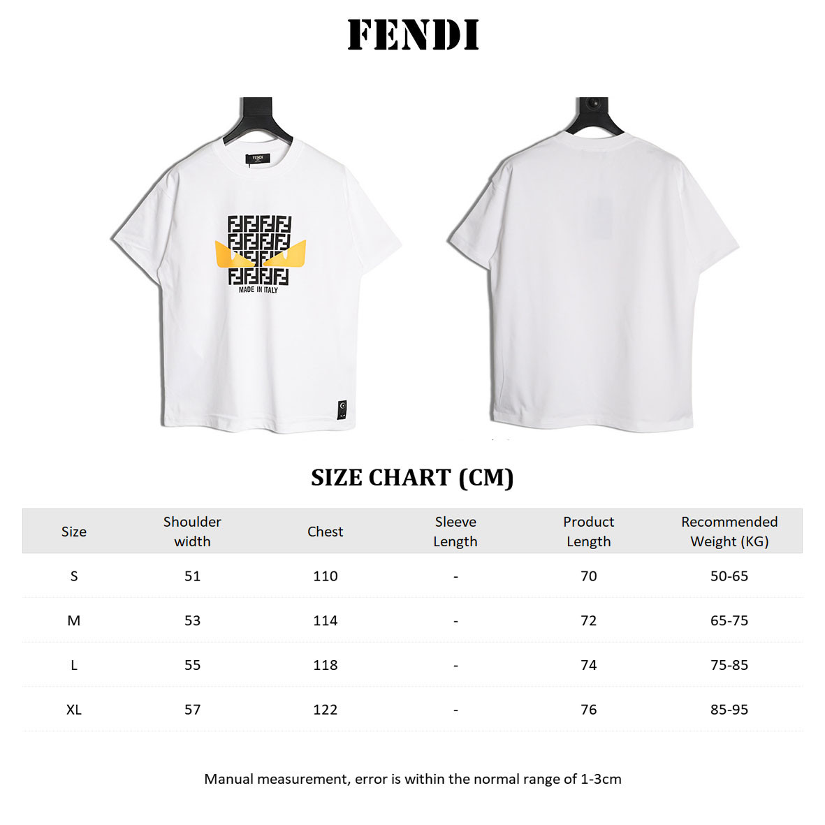 Fendi Short-sleeved T-shirt
