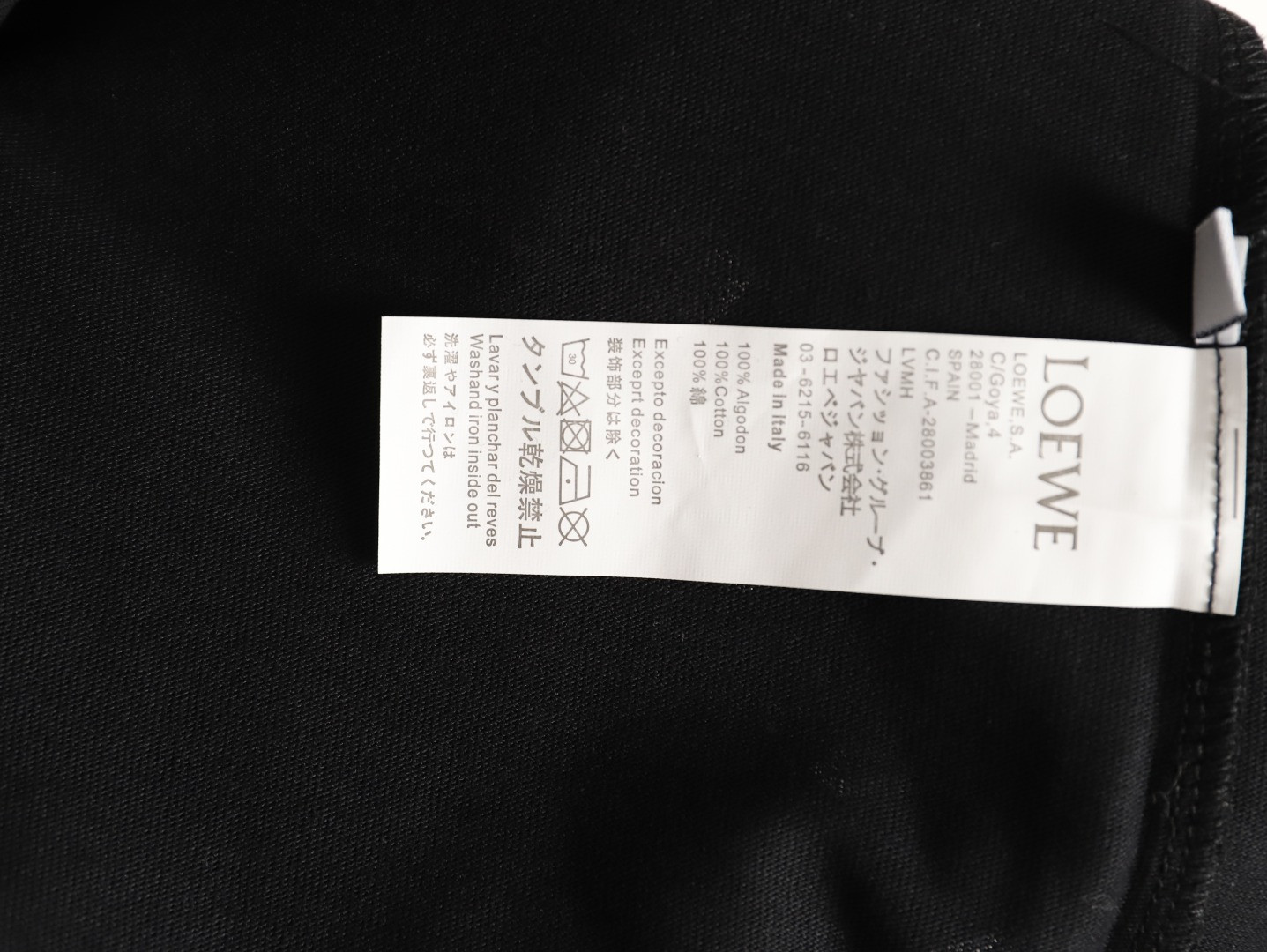 Loewe 26ss Short-sleeved T-shirt