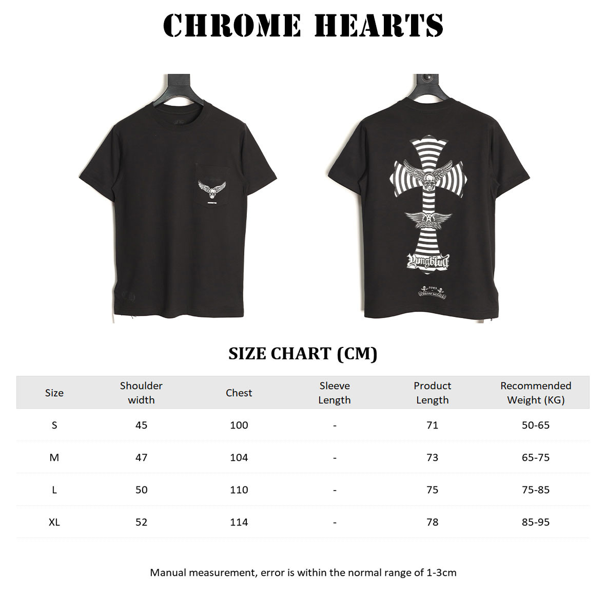 Chrome hearts Short-sleeved T-shirt