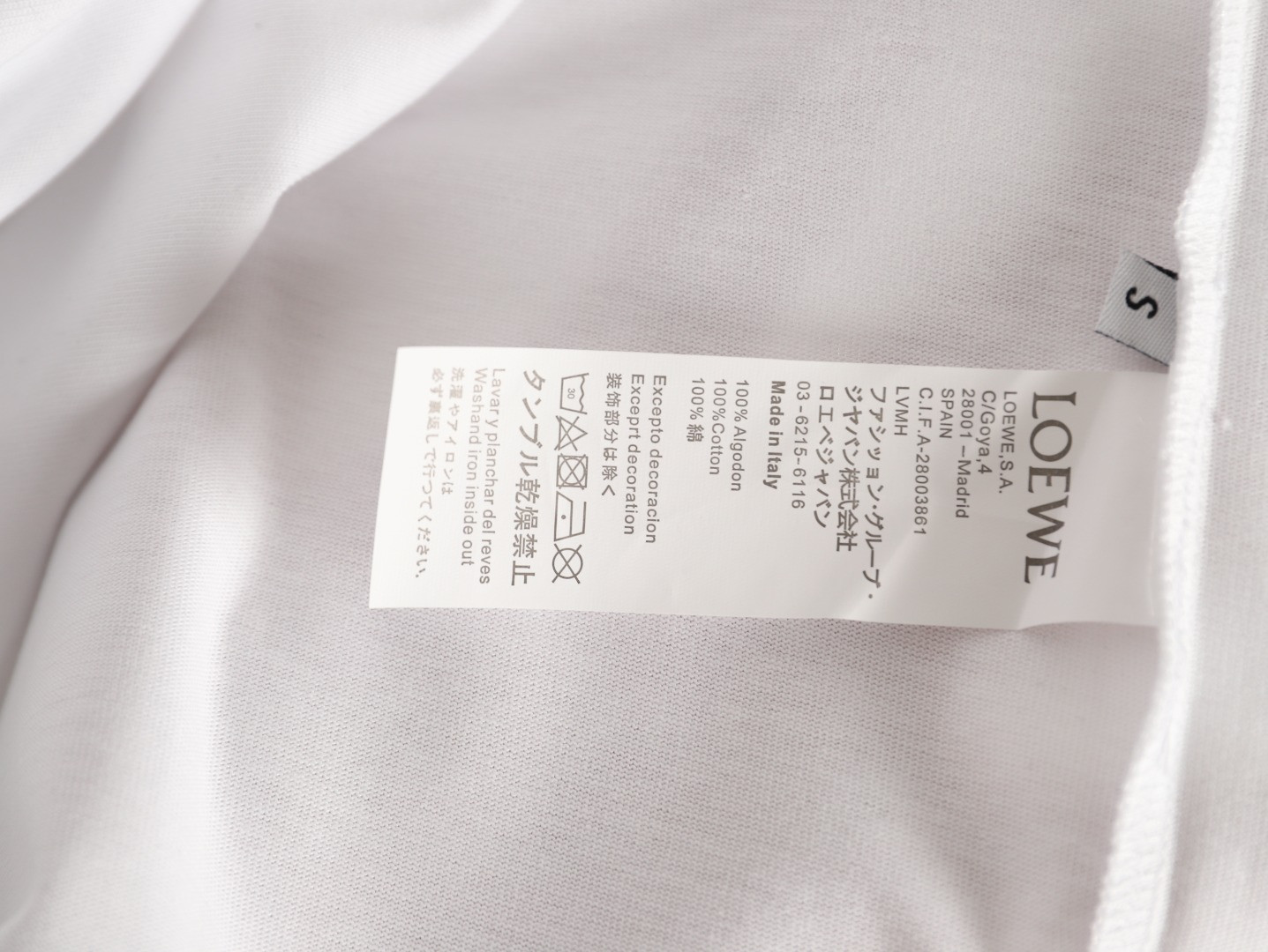 Loewe 26ss Short-sleeved T-shirt