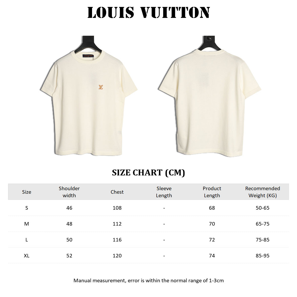 Louis Vuitton Knitting Short-sleeved T-shirt