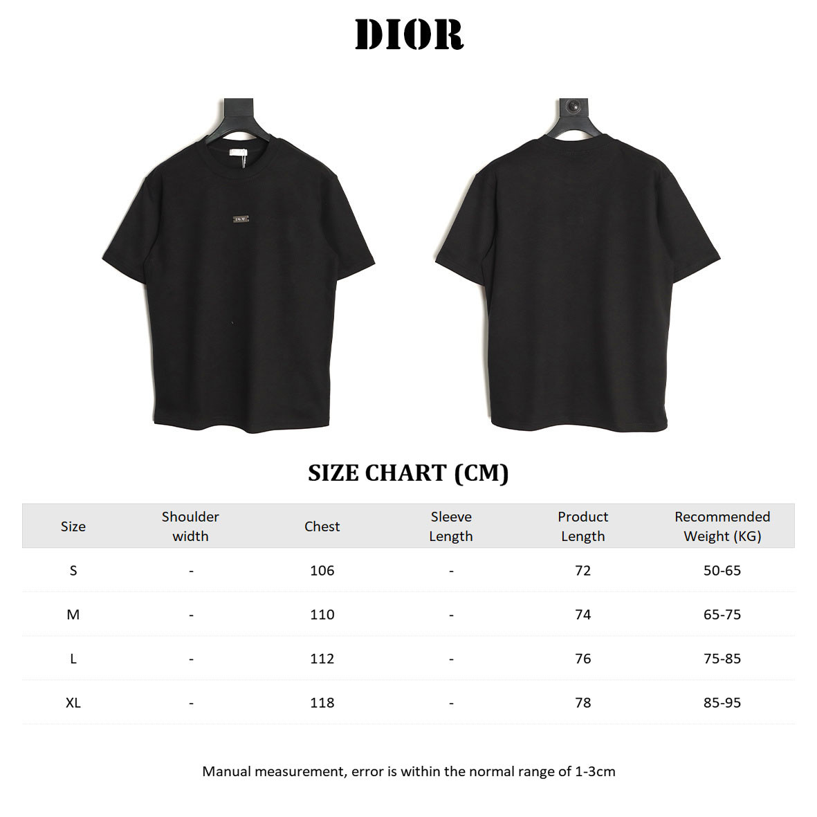 Dior Short-sleeved T-shirt