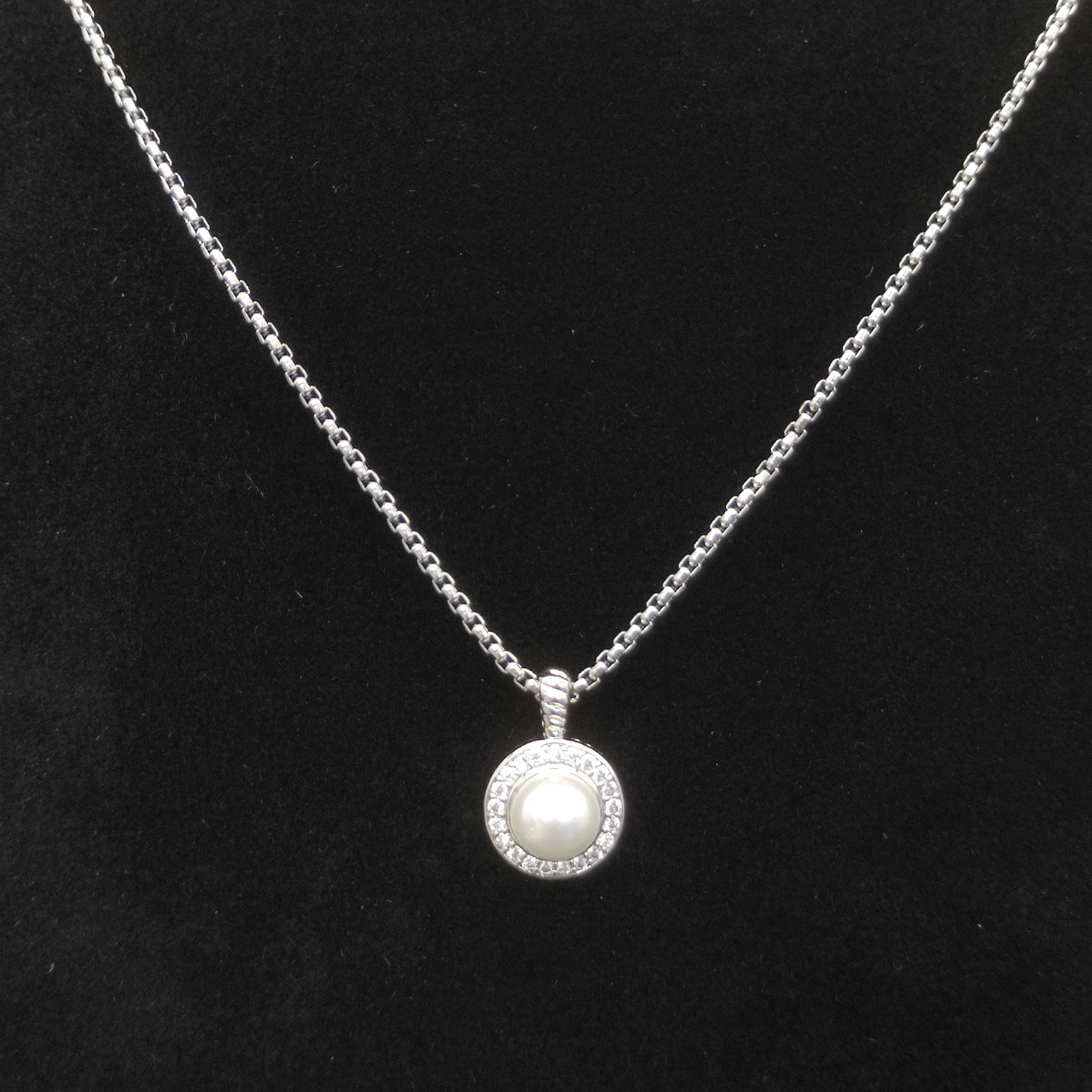 David Yurman PEAL Necklace(chain thickness 2mm, length 45+5cm delay chain)