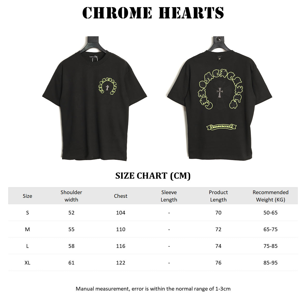 Chrome Hearts Short-sleeved T-shirt