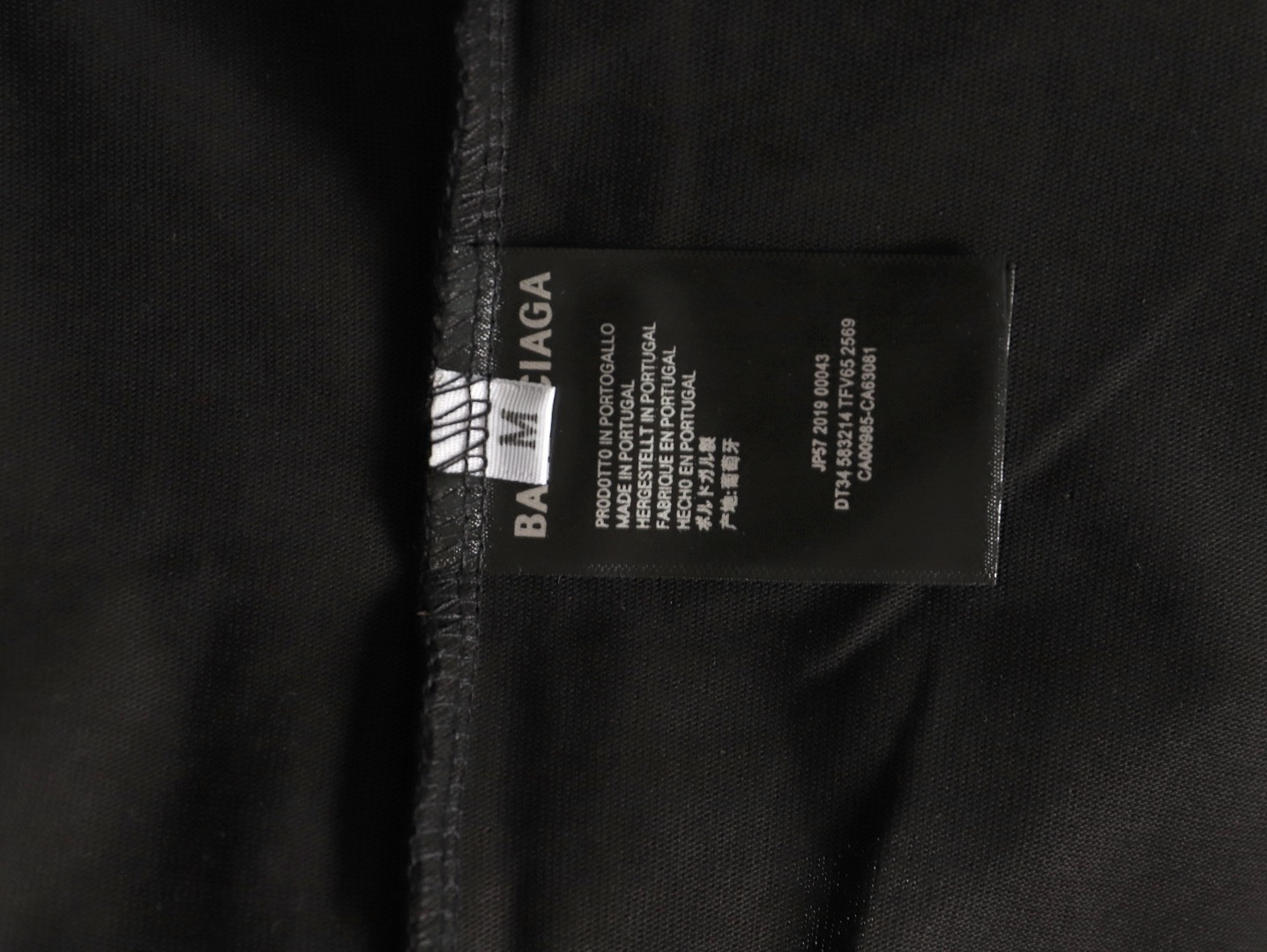 Ba1en*iaga 25Fw Long-sleeved T-shirt