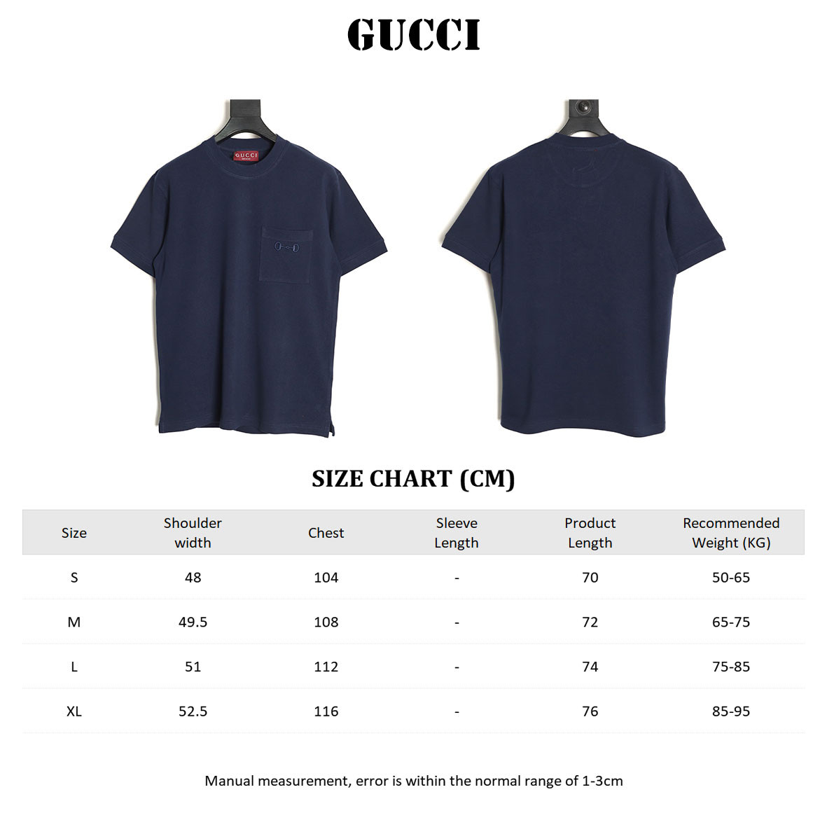 Gucci 26ss Short-sleeved T-shirt