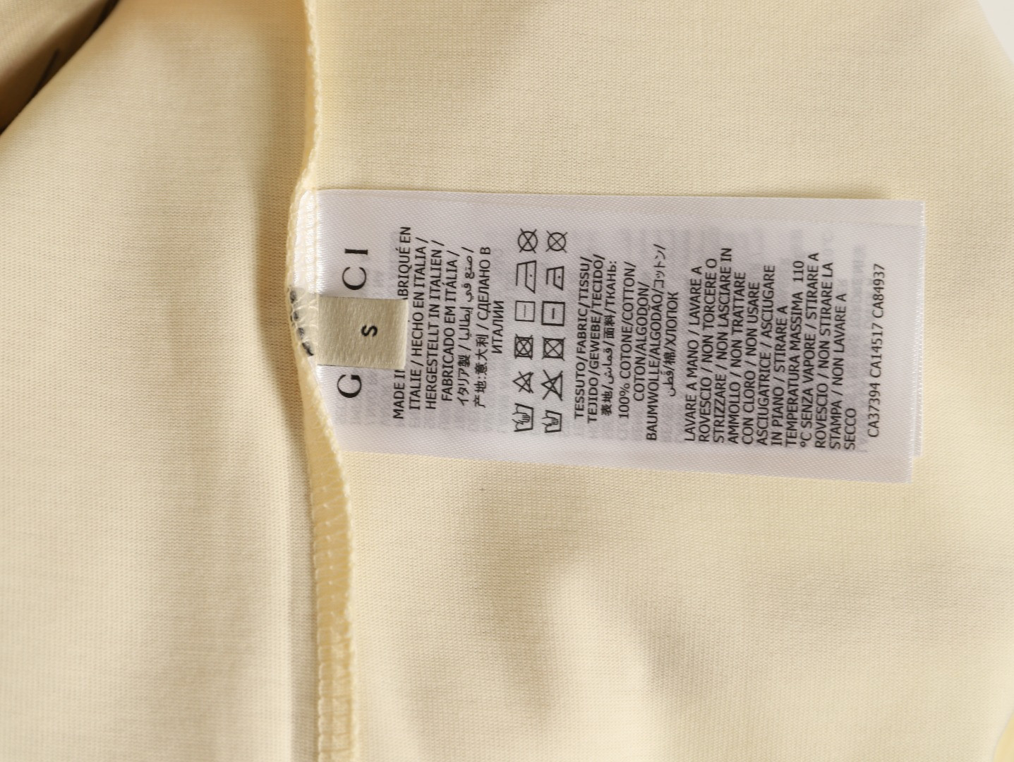 Gucci 26ss Short-sleeved T-shirt