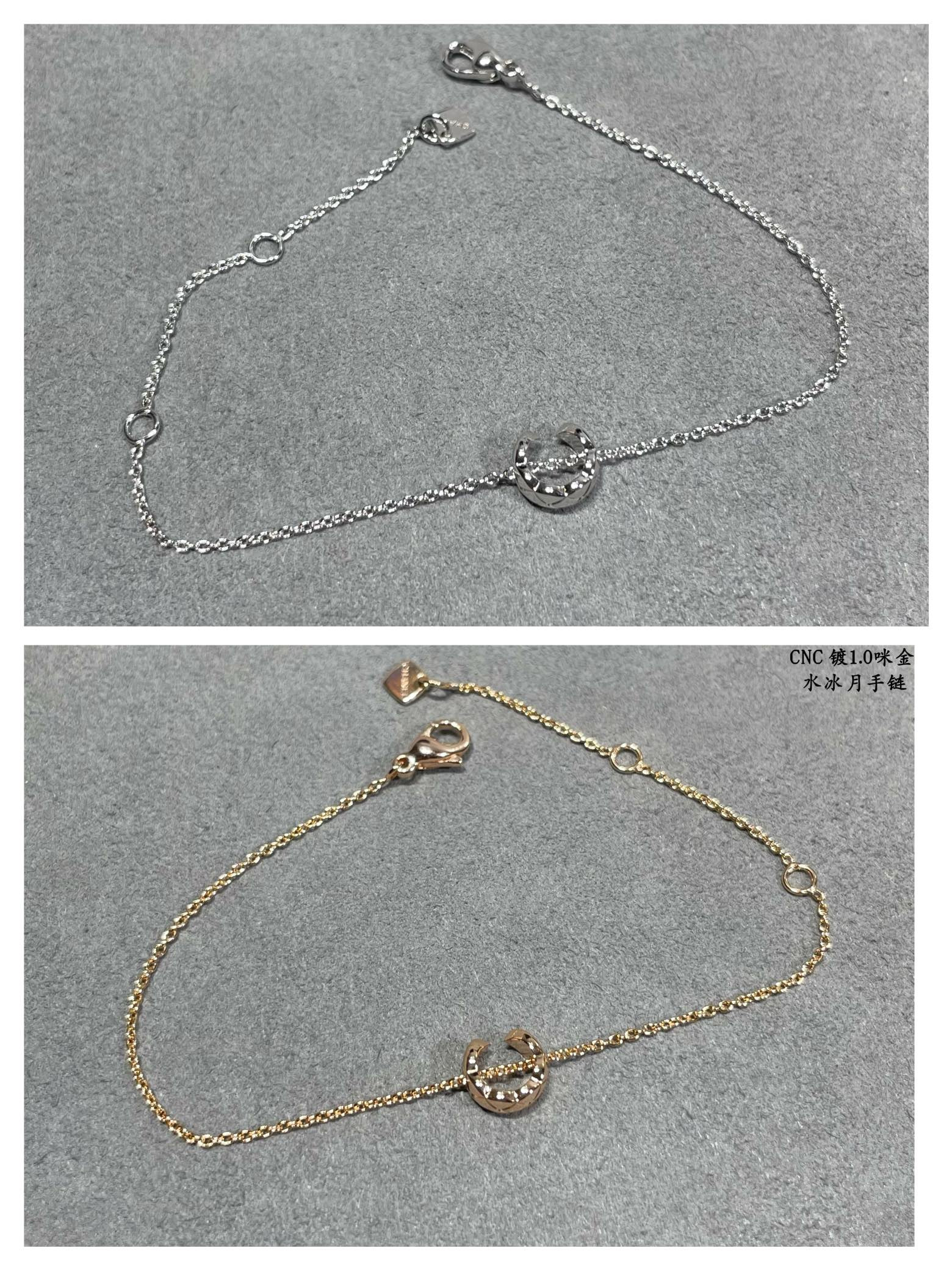 Ch**el Carved D1am0nd pattern Sailor Moon Bracelet