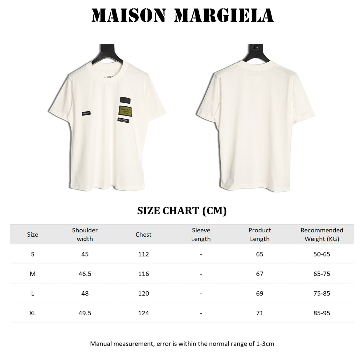 MAISON MARGIELA MM6 Short-sleeved T-shirt