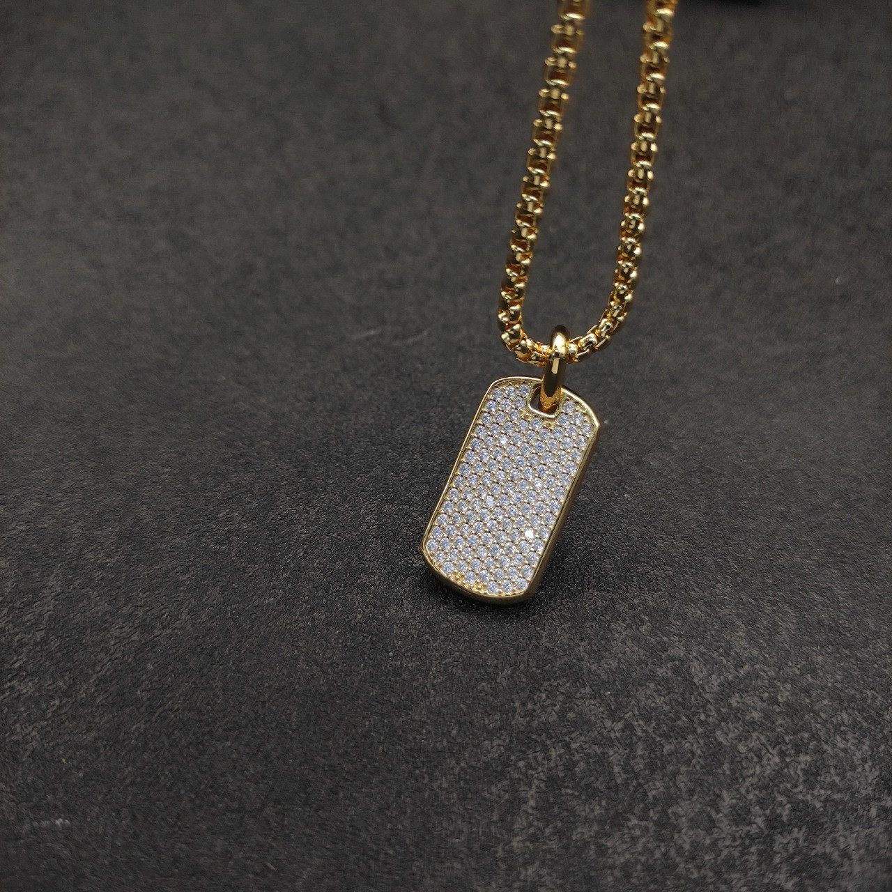 David Yurman brand Necklace(Chain length 50+5cm delay chain Chain thickness 3mm)