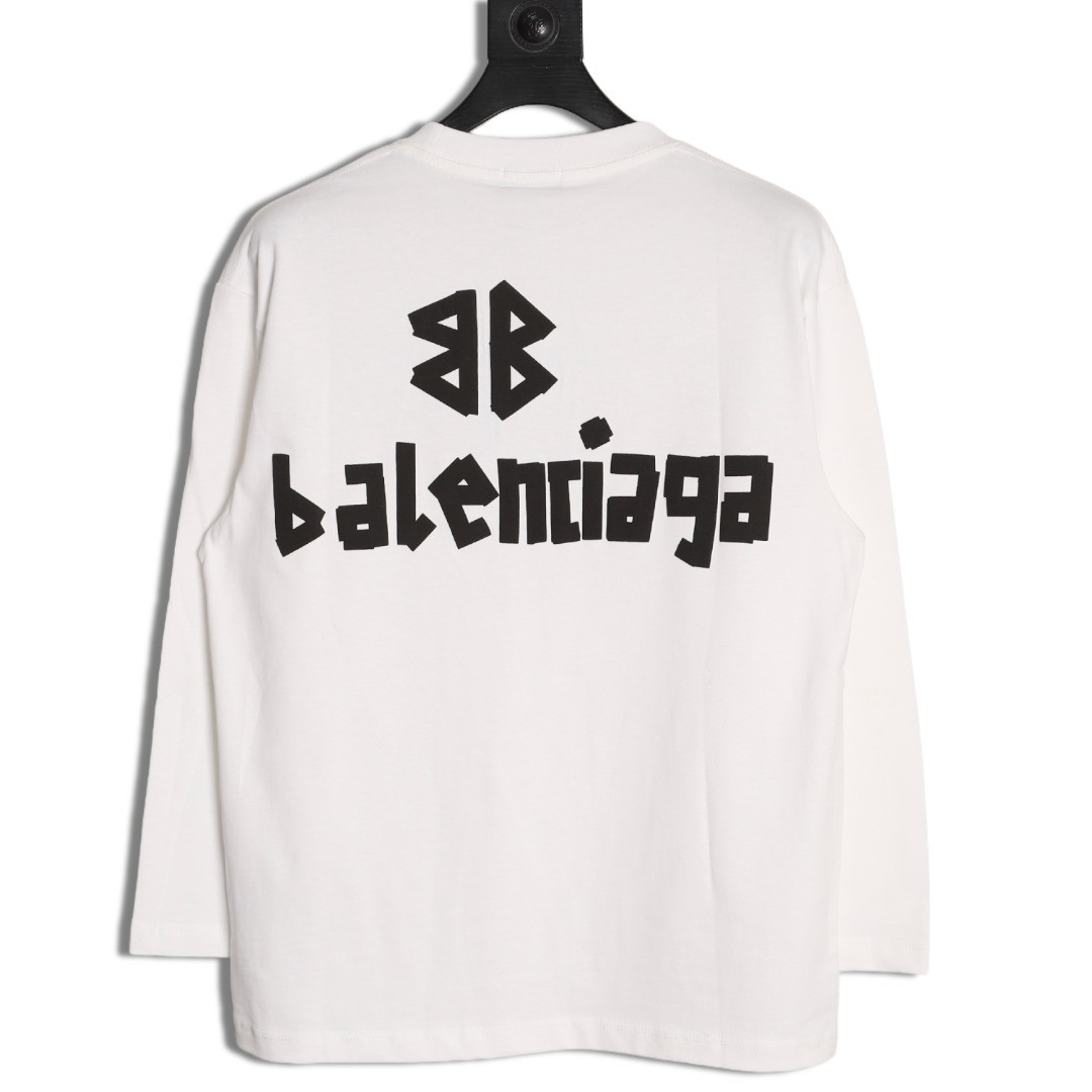 Ba1en*iaga 25Fw Long-sleeved T-shirt