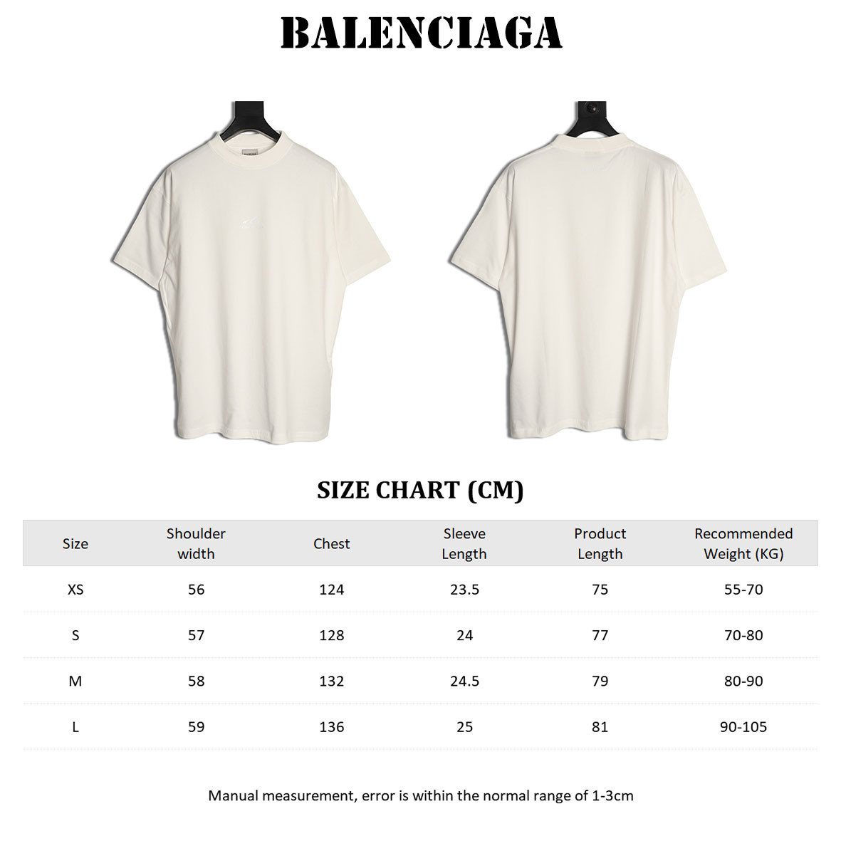 Balenciaga 26ss Short-sleeved T-shirt