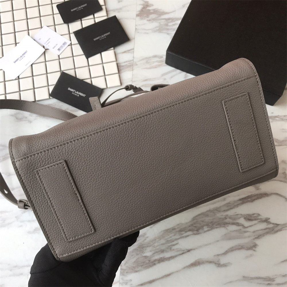 Y51 SAC DE JOUR BABY IN GRAINED LEATHER GREY