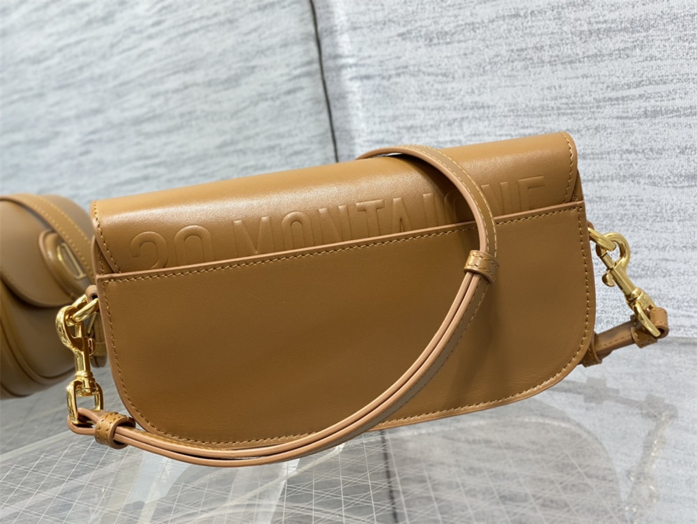 D10r BOBBY EAST-WEST BAG Amber Box Calfskin