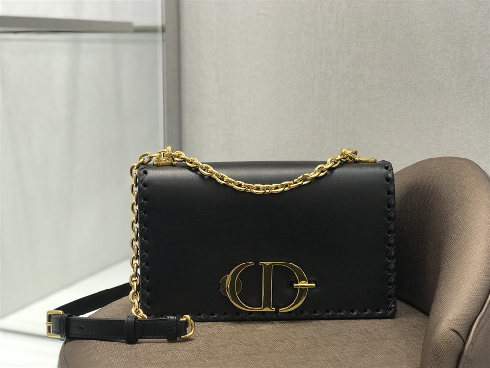 D10r 30 MONTAIGNE CHAIN BAG BLACK