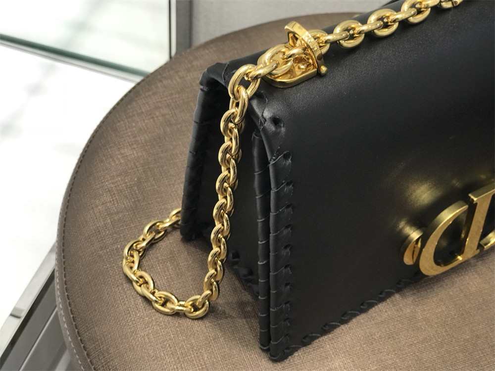 D10r 30 MONTAIGNE CHAIN BAG BLACK